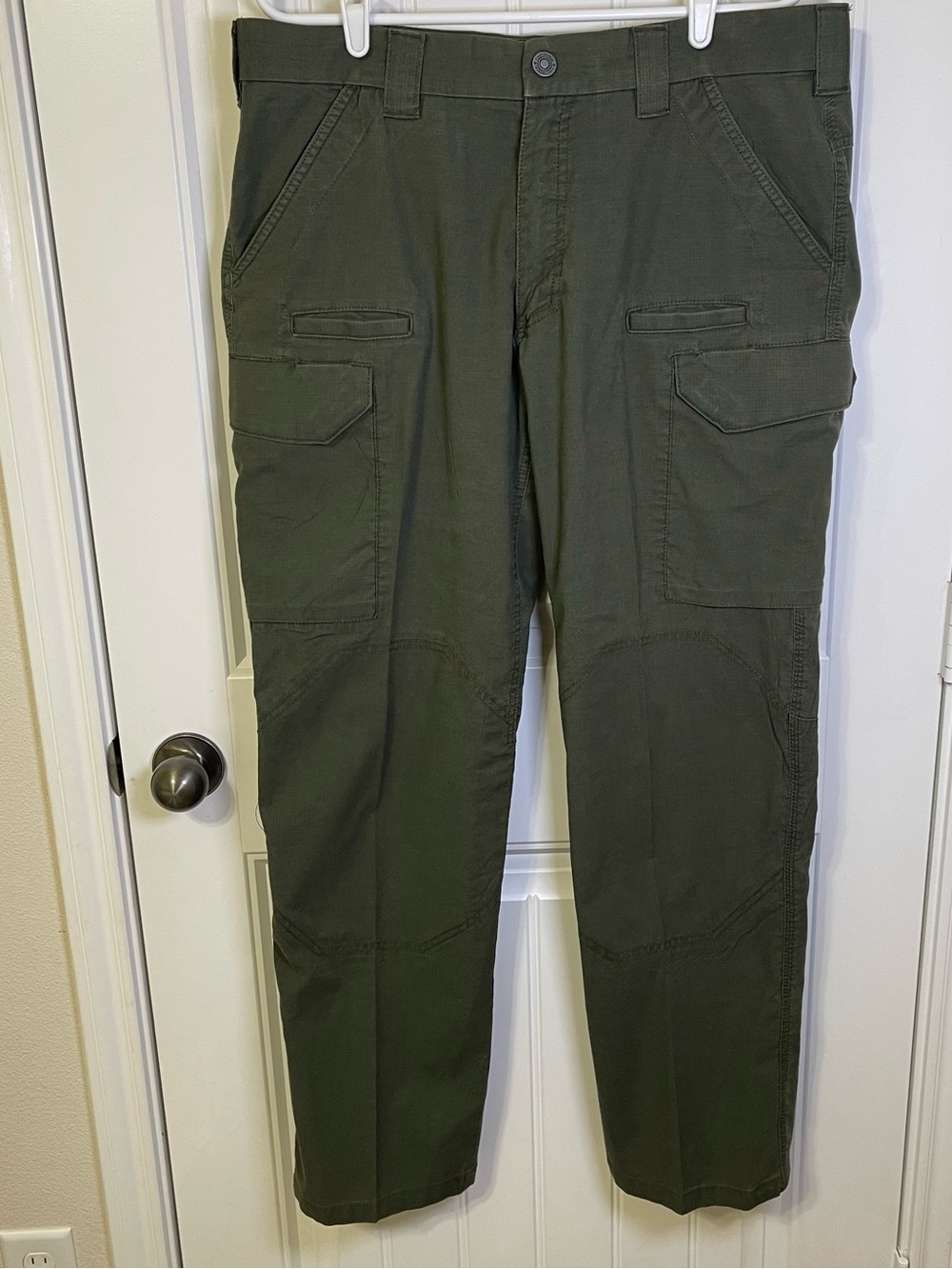 First Tactical Men's 36 Olive Green Utility Cargo Pants Ripstop Workwear